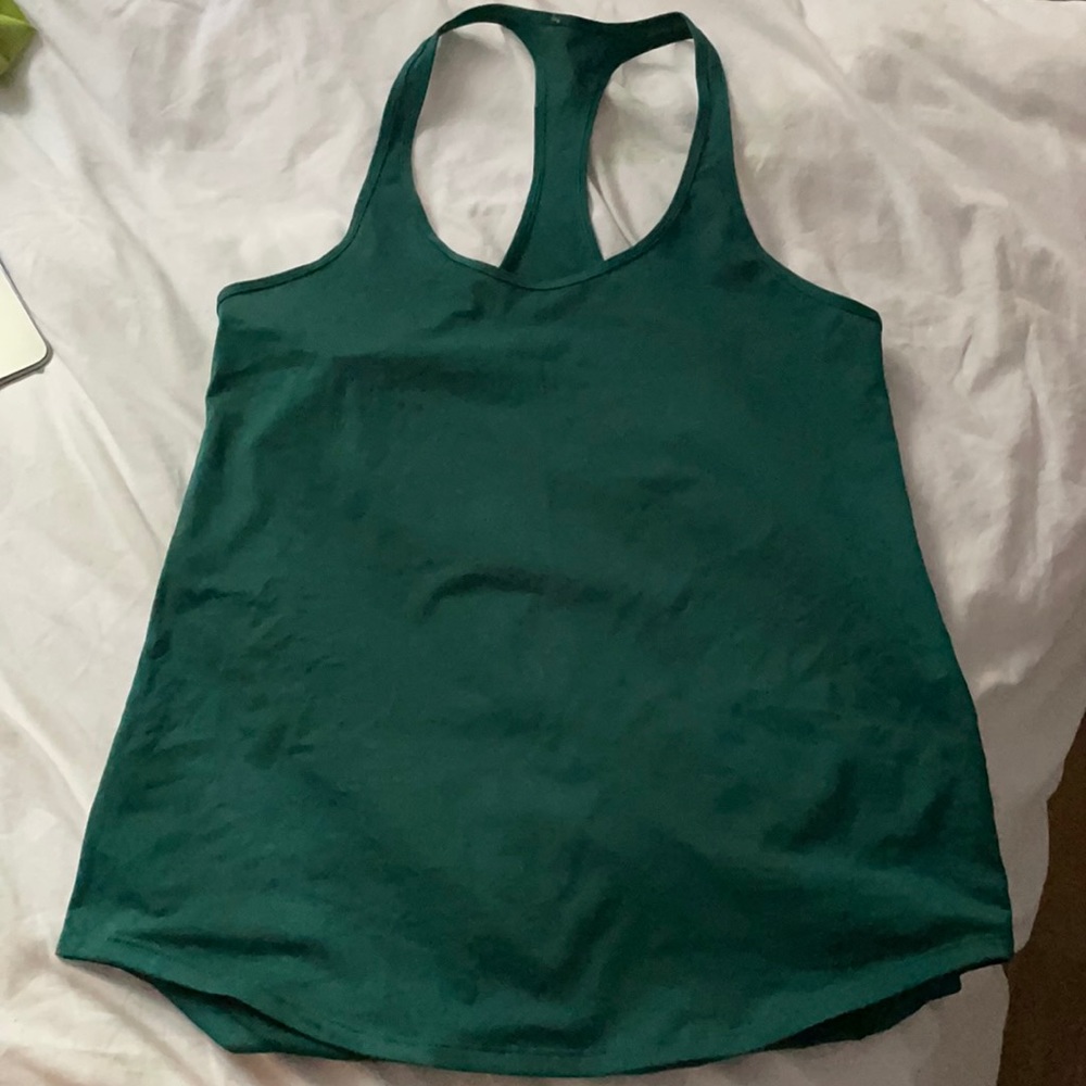 Lululemon Tank Top in Forest Green
